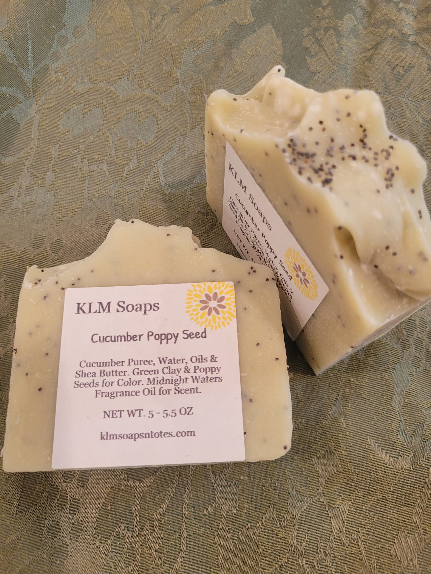 Cucumber Poppy Seed Soap