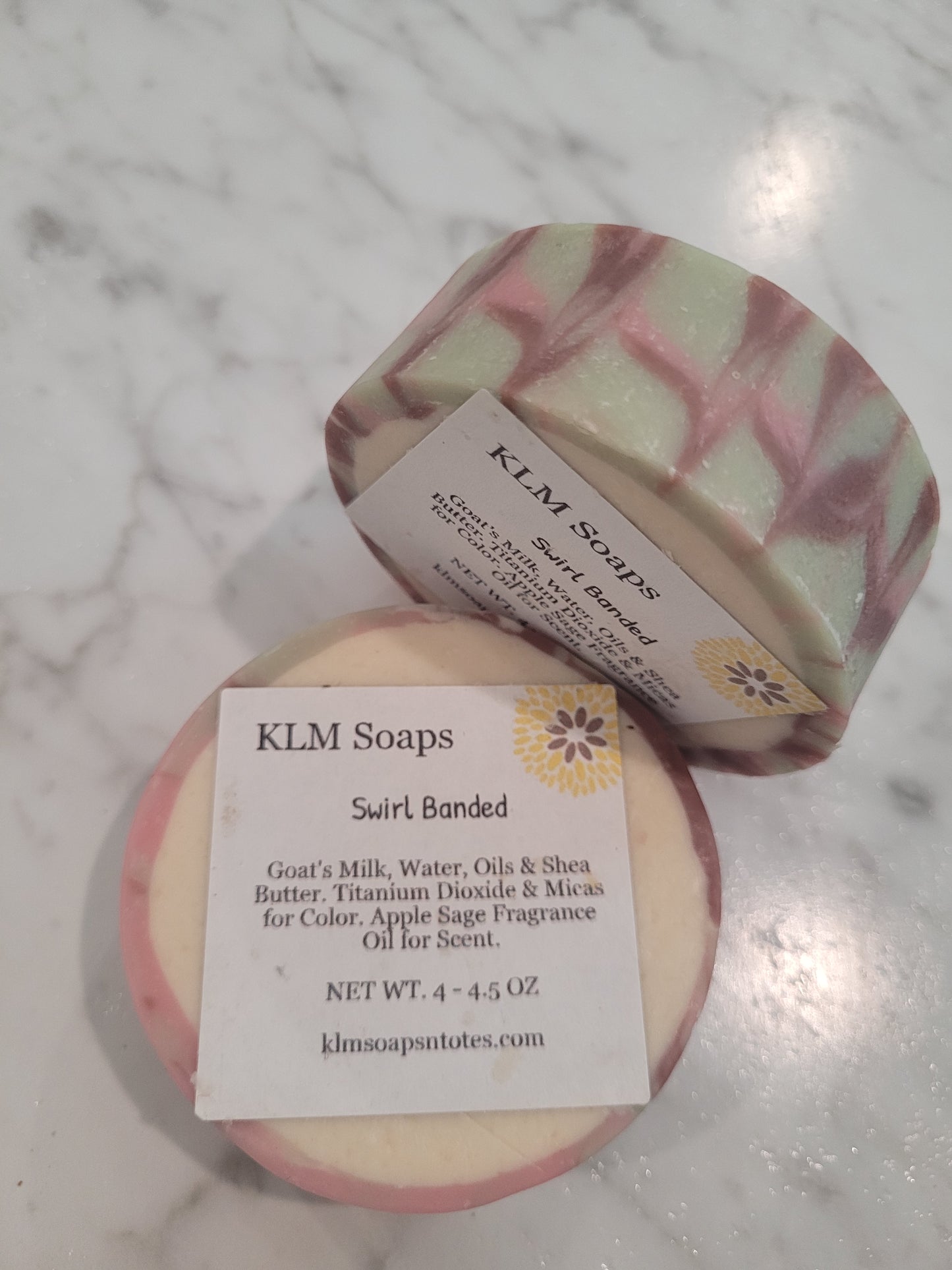 Swirl Banded Soap