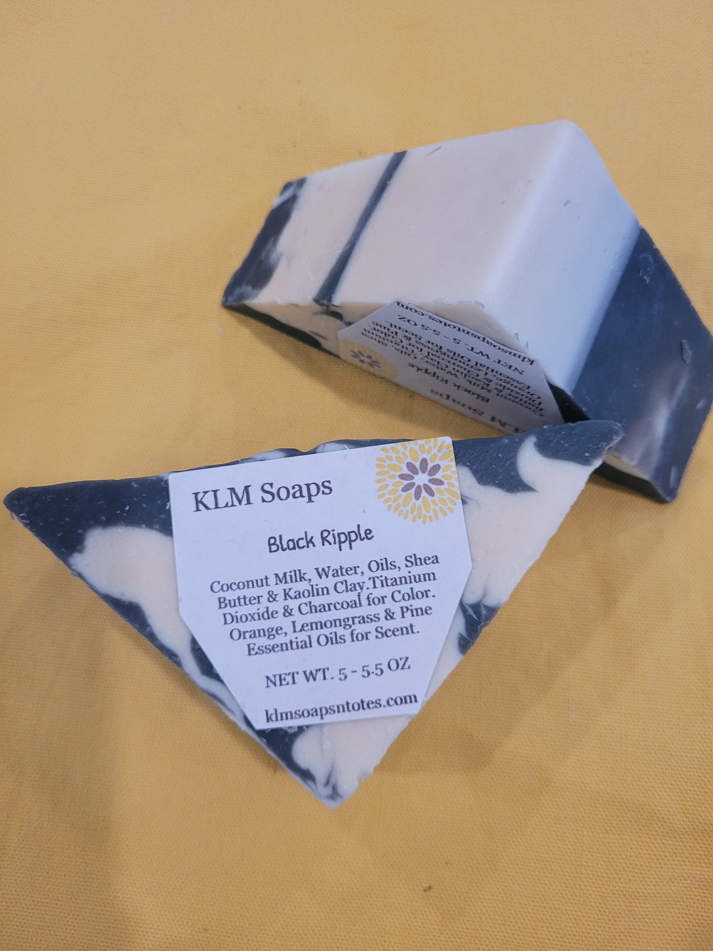 Black Ripple Soap