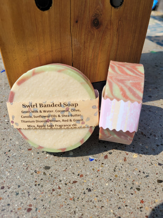 Swirl Banded Soap